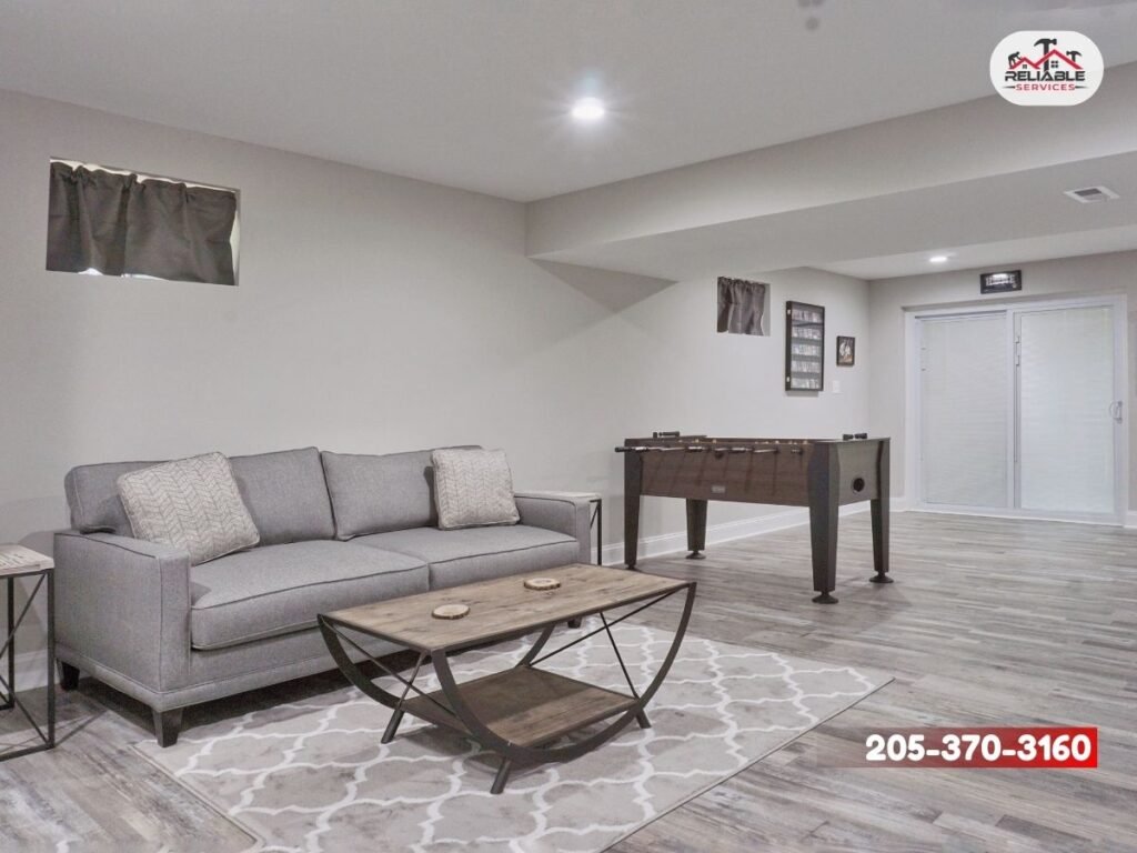 Basement remodeling contractors Birmingham, AL