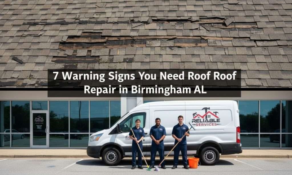7 Warning Signs You Need Roof Repair in Birmingham AL
