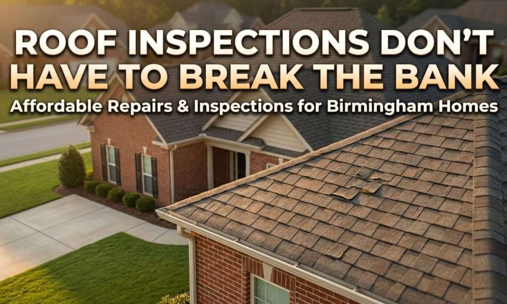 Affordable Roof Inspections & Repairs – Birmingham, AL Homes Protected