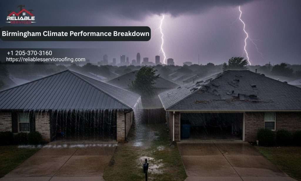 Birmingham Climate Performance Breakdown