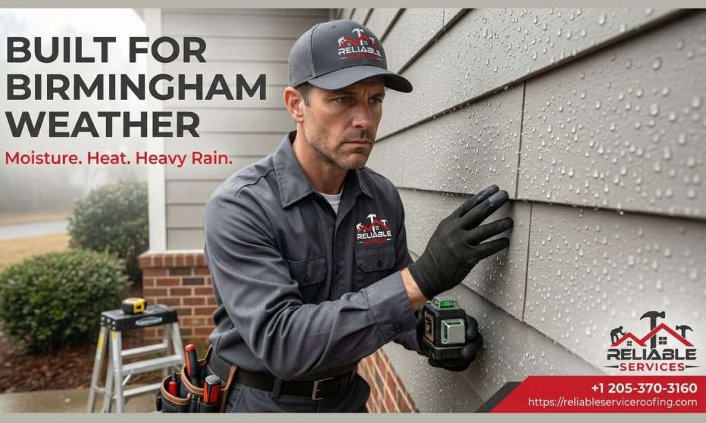 Built for Birmingham Weather: Expert Fiber Cement Siding Inspection After the Storm
