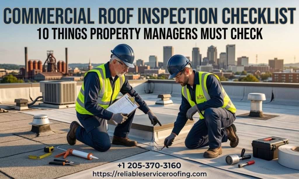 Commercial Roof Inspection Checklist for Property Managers
