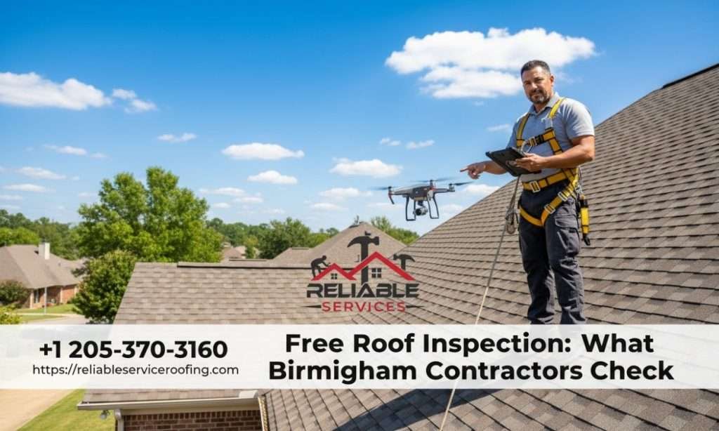Free Roof Inspection What Birmingham Contractors Check