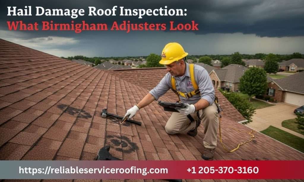 Hail Damage Roof Inspection: What Birmingham Adjusters Look For