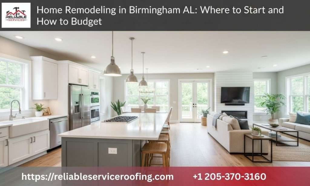Home Remodeling in Birmingham AL: Where to Start and How to Budget