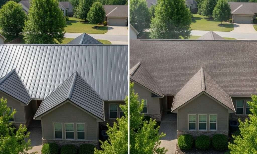 Metal Roof vs Asphalt Shingle: Lifetime Value Analysis