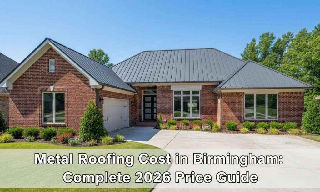 Metal Roofing Cost in Birmingham Complete 2026 Price Guide