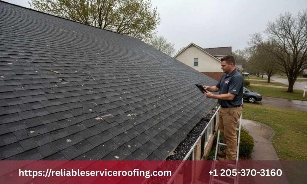 Storm Damage Roof Repair in Birmingham, AL