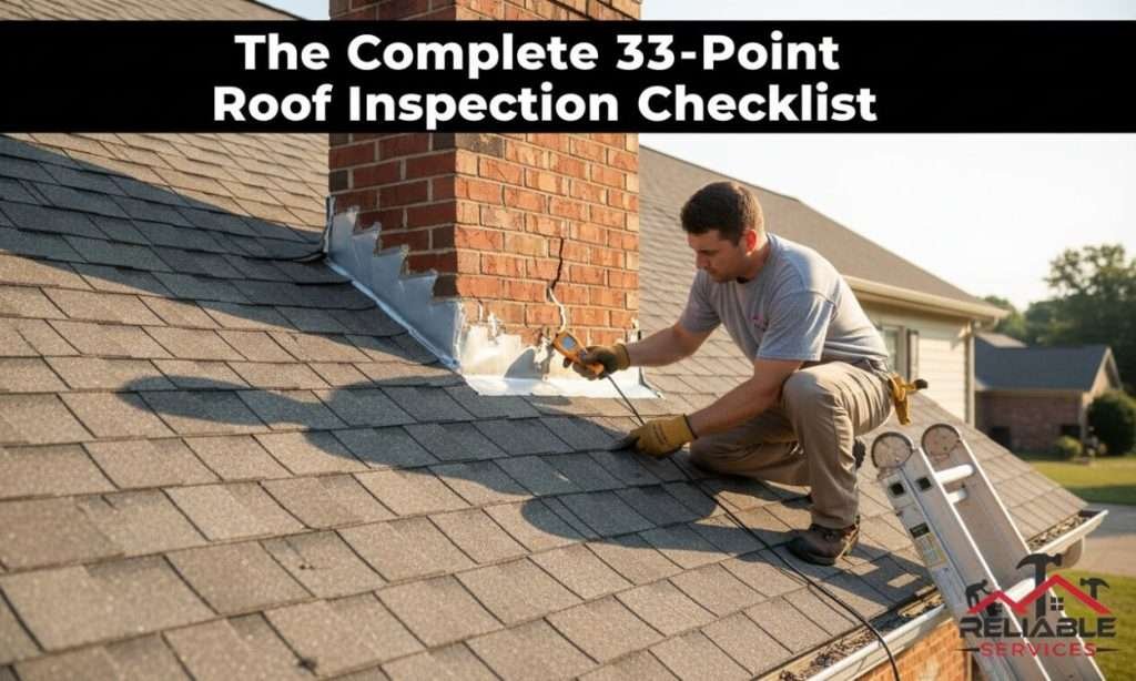 The Complete 33-Point Roof Inspection Checklist