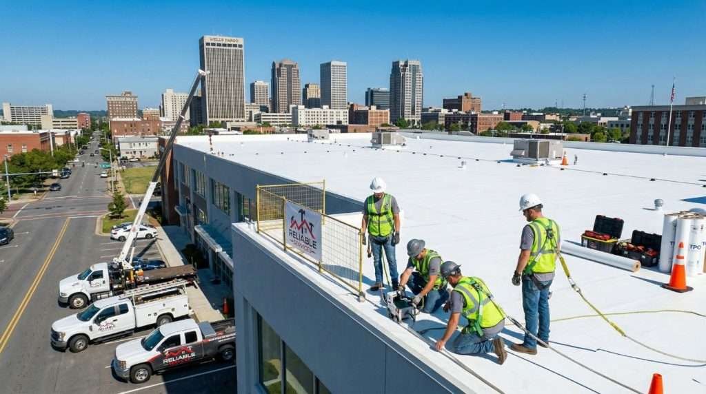 Birmingham Commercial Roofing Cost per Square Foot 2026