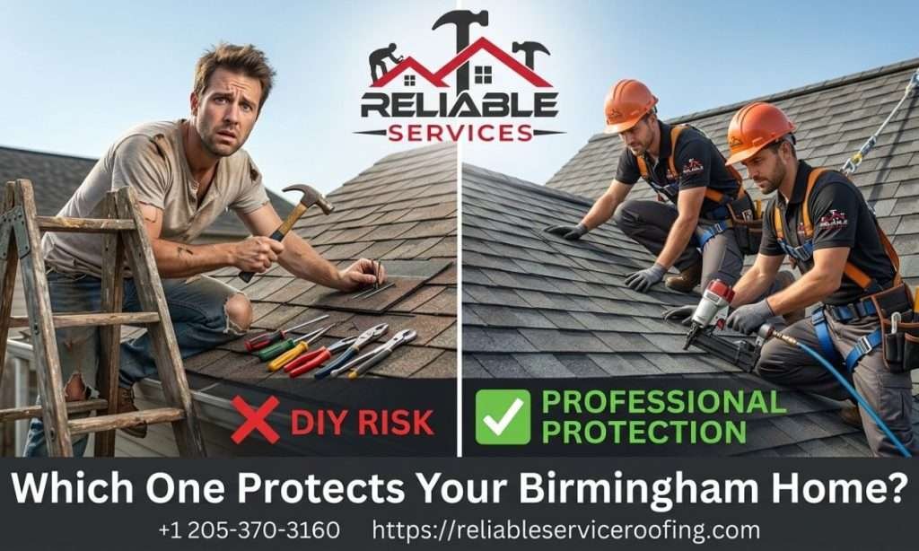 DIY RISK vs PROFESSIONAL PROTECTION Which One Protects Your Birmingham Home