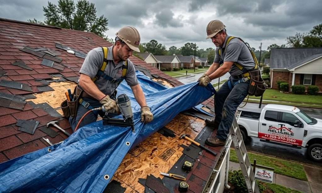 From Storm Damage to Stronger Than Ever — Birmingham Roof Transformation
