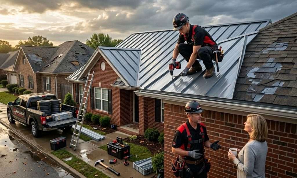 Metal Roof vs. Shingles in Birmingham: Which Survives Storm Season Better?