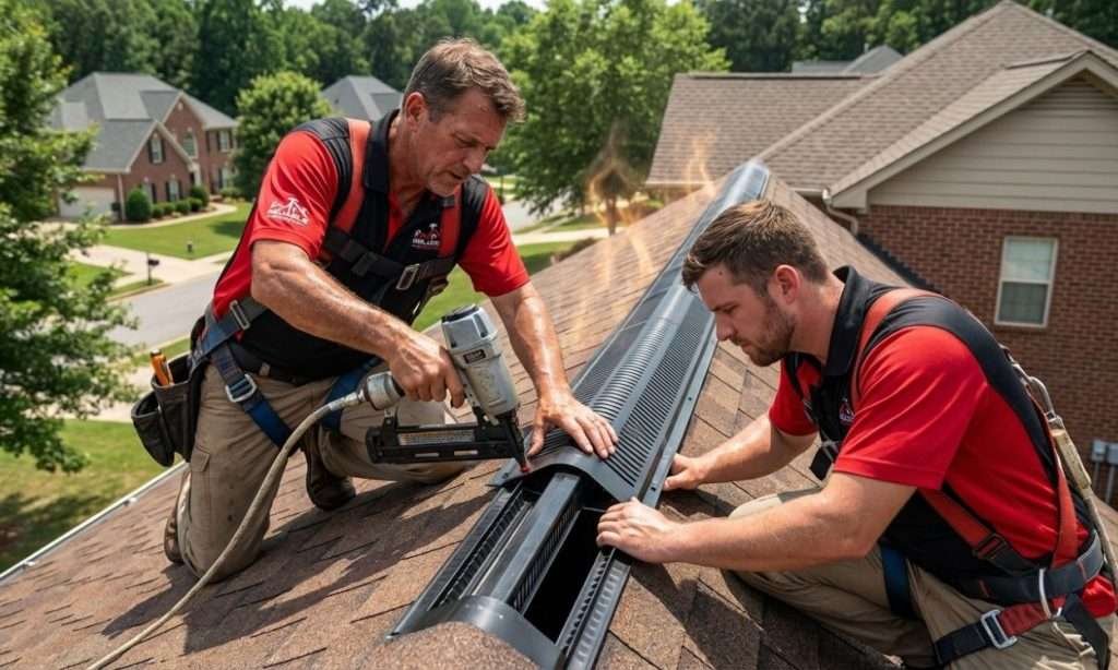 Roof ventilation installation in Birmingham AL