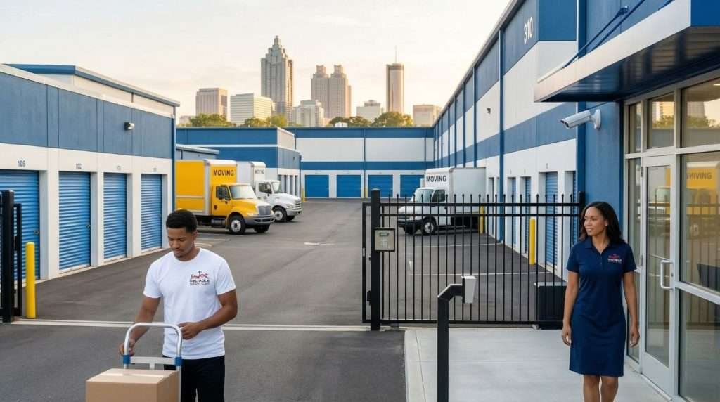 Secure climate controlled storage units in Atlanta GA by Reliable Services