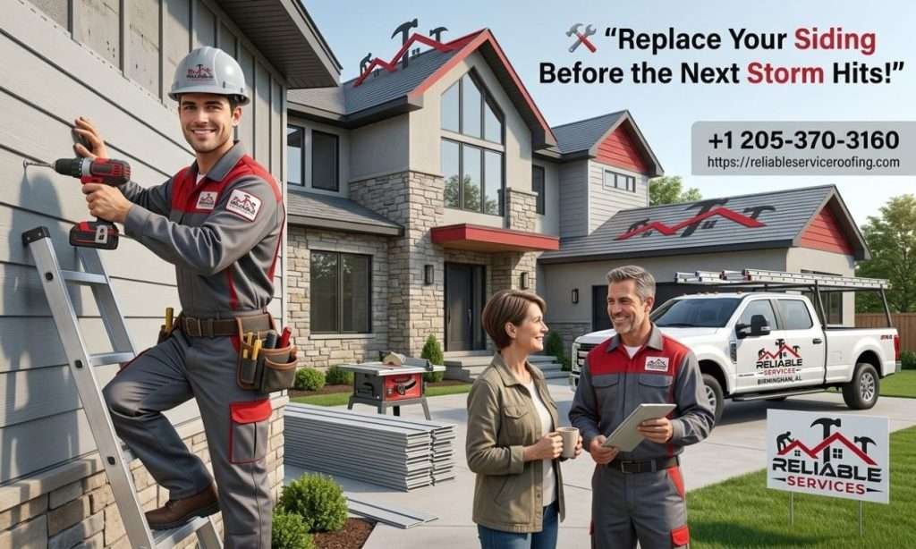 Siding Replacement in Birmingham, AL Why You Should Act Before the Next Storm