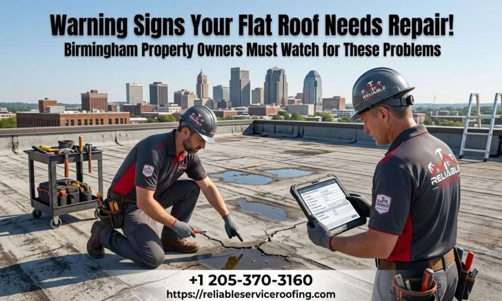 Signs Your Flat Roof Needs Repair or Replacement