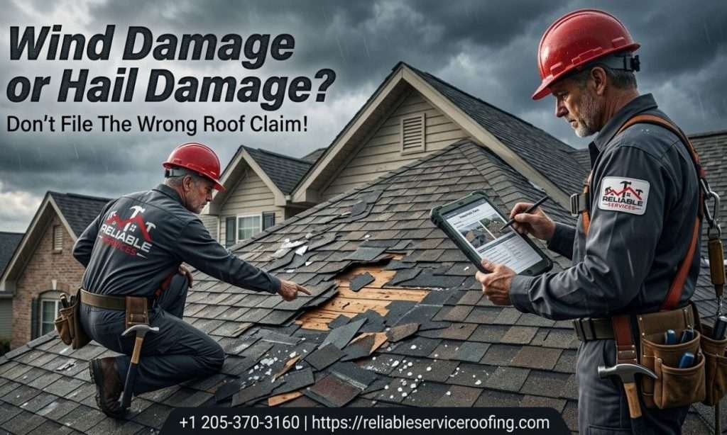 Wind Damage vs Hail Damage: Understanding Your Roof Claim