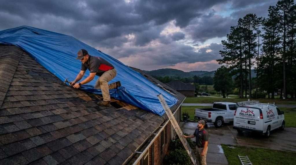 Storm Damage Roof Repair Al