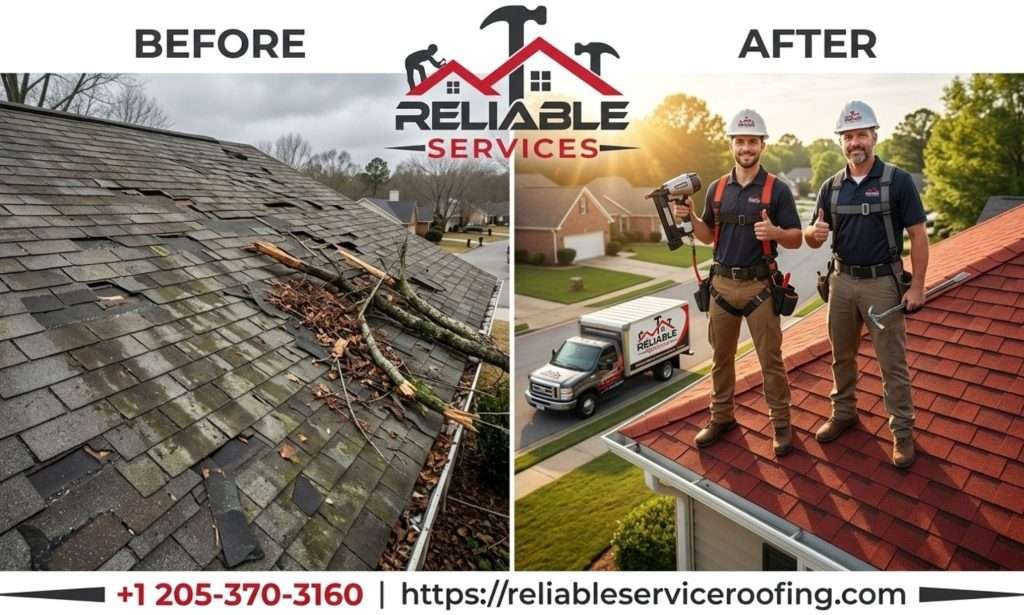 Storm Damage to Strong Roof