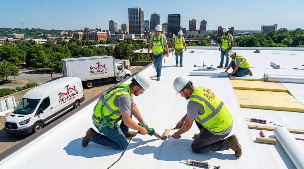 Why Choose Reliable Service Roofing for Commercial Roofing in Birmingham, AL