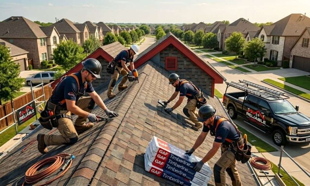 Hail Damage in Plano Get a Free Roof Inspection