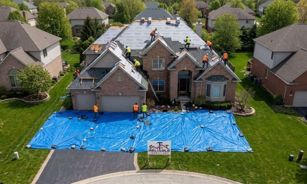 Storm Damage Roof Repair by Houston Roofing Experts