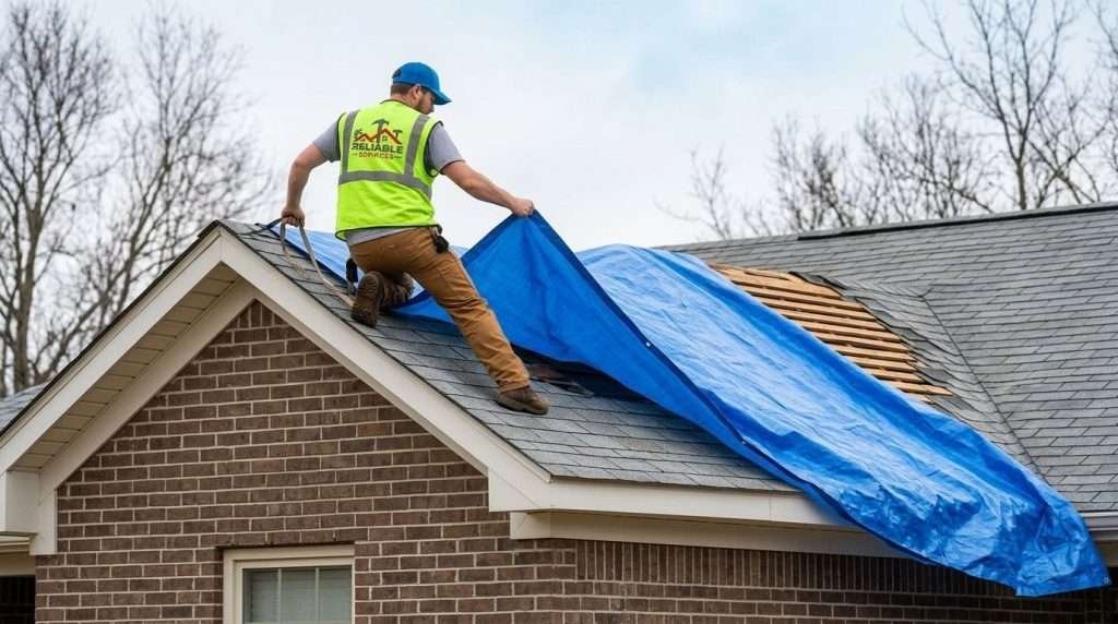 Why Emergency Roof Tarping Services in Birmingham Are Essential After Severe Weather