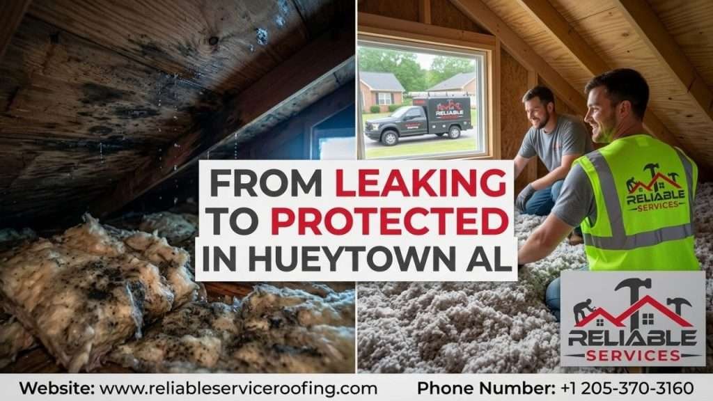 Roof Leak Repair Hueytown AL: Fast, Reliable Solutions for Your Home or Business