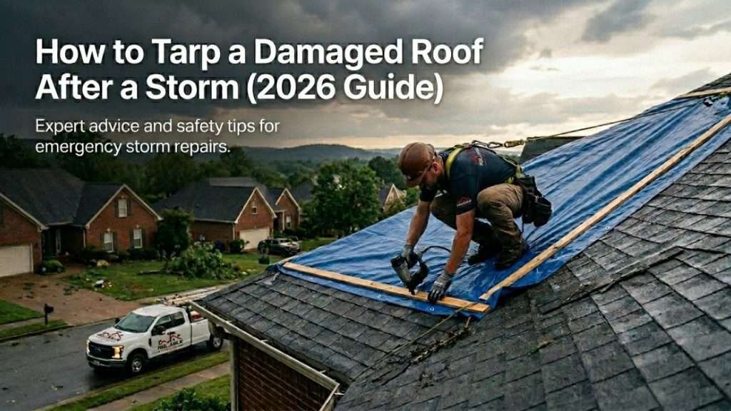 How to Tarp a Roof: Complete Step-by-Step Guide