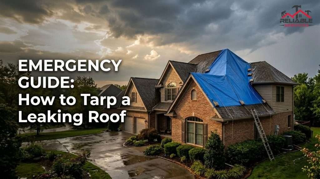How to Tarp a Leaking Roof — Emergency Step-by-Step Guide