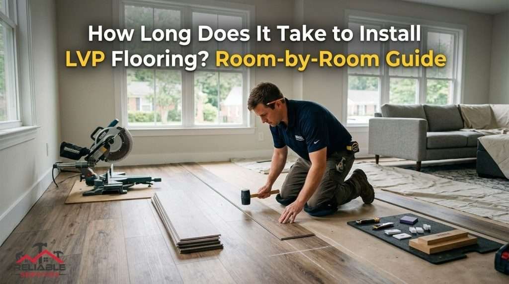 LVP flooring installation timeline guide