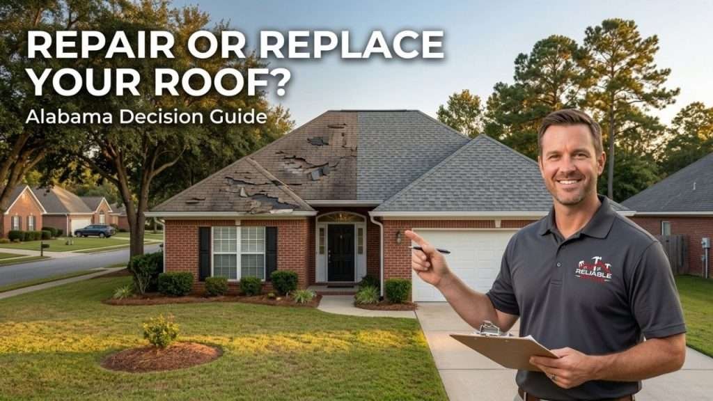 Should I Repair or Replace My Roof? Alabama Decision Guide