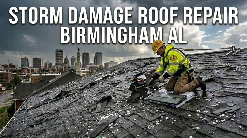 Storm Damage Roof Repair Birmingham AL - Reliable Service Roofing