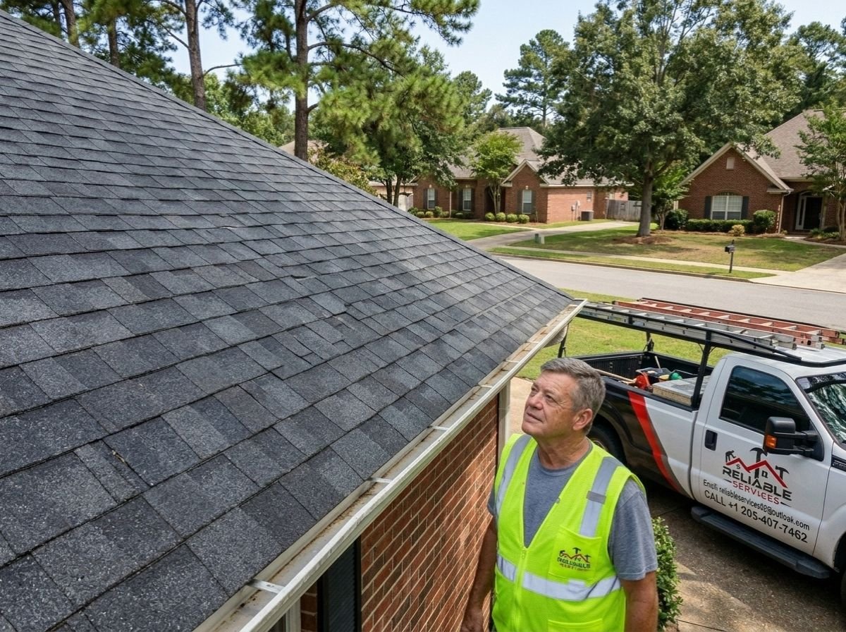 Roof replacement after project