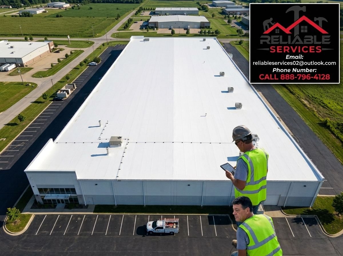 Commercial roofing diagnostics and repair